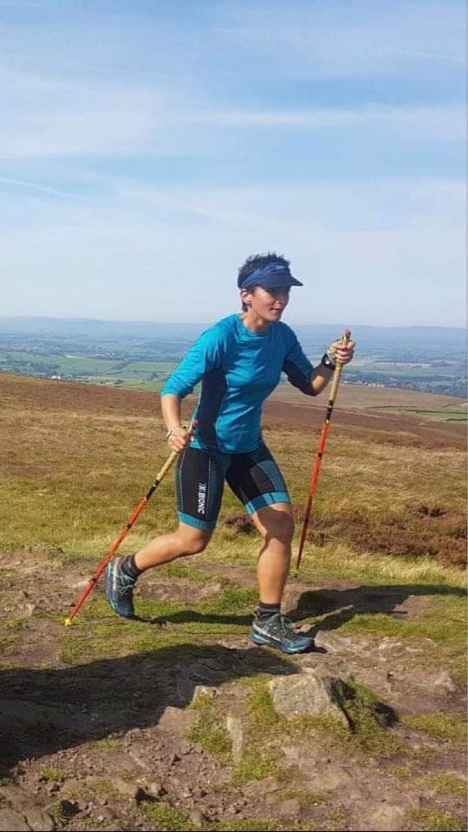 𝐒𝐇𝐄'𝐒 𝐎𝐍𝐋𝐘 𝐆𝐎𝐍𝐄 &amp; 𝐃𝐎𝐍𝐄 𝐈𝐓!!!!👏💪😱

Sabrina Verjee has just set a new ladies Pennine Way FKT record in a time of 74:28:46!! 
HUGE congratulations to Sabs and her team on this outstanding achievement!!!

📸 Tom Hollins

#SabdPennineWayFKT #PennineWay