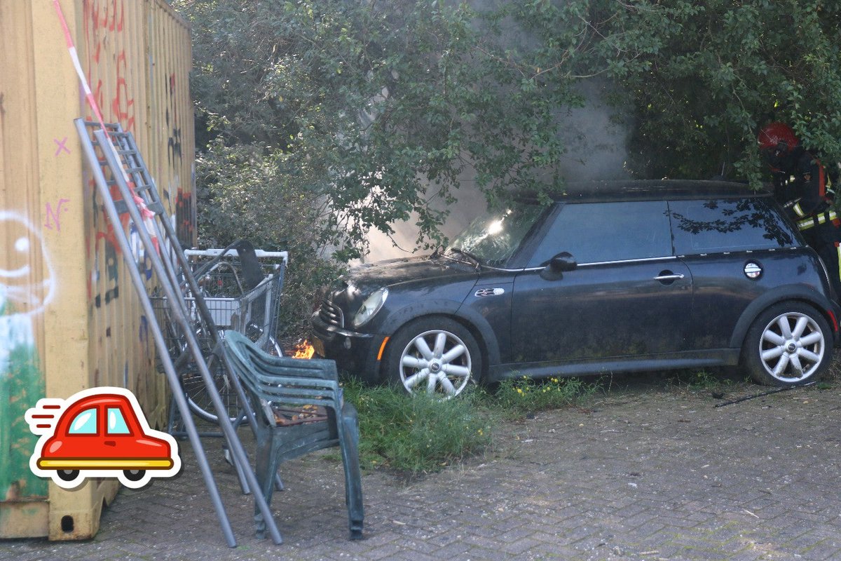 Melding brandstichting Achterweg Groningen