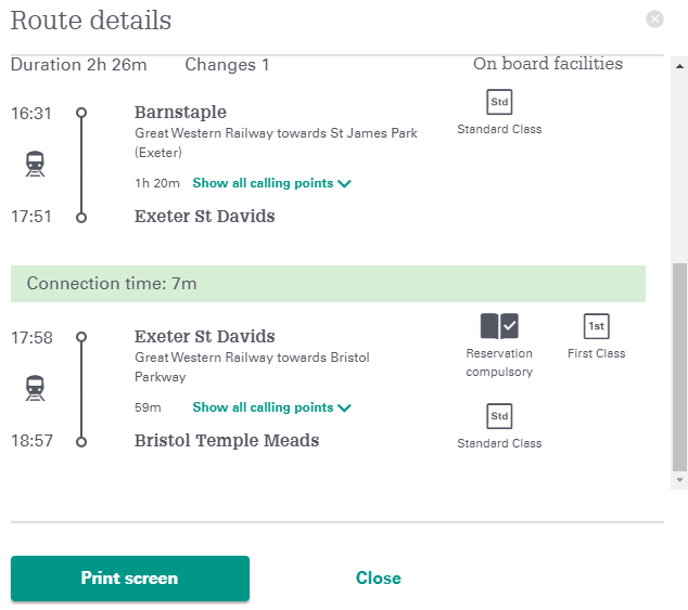 Lauren_C_Read's tweet photo. @GWRHelp I'm trying to get from Barnstaple to Bristol TM on 29.09. I understand works are taking place on this line so there will be a bus rplcmt b'twn Exeter &amp; Taunton. On your site however it looks like there is ONE journey that doesn't involve bus rplcmt - is this correct? https://t.co/6U8bib4zkP