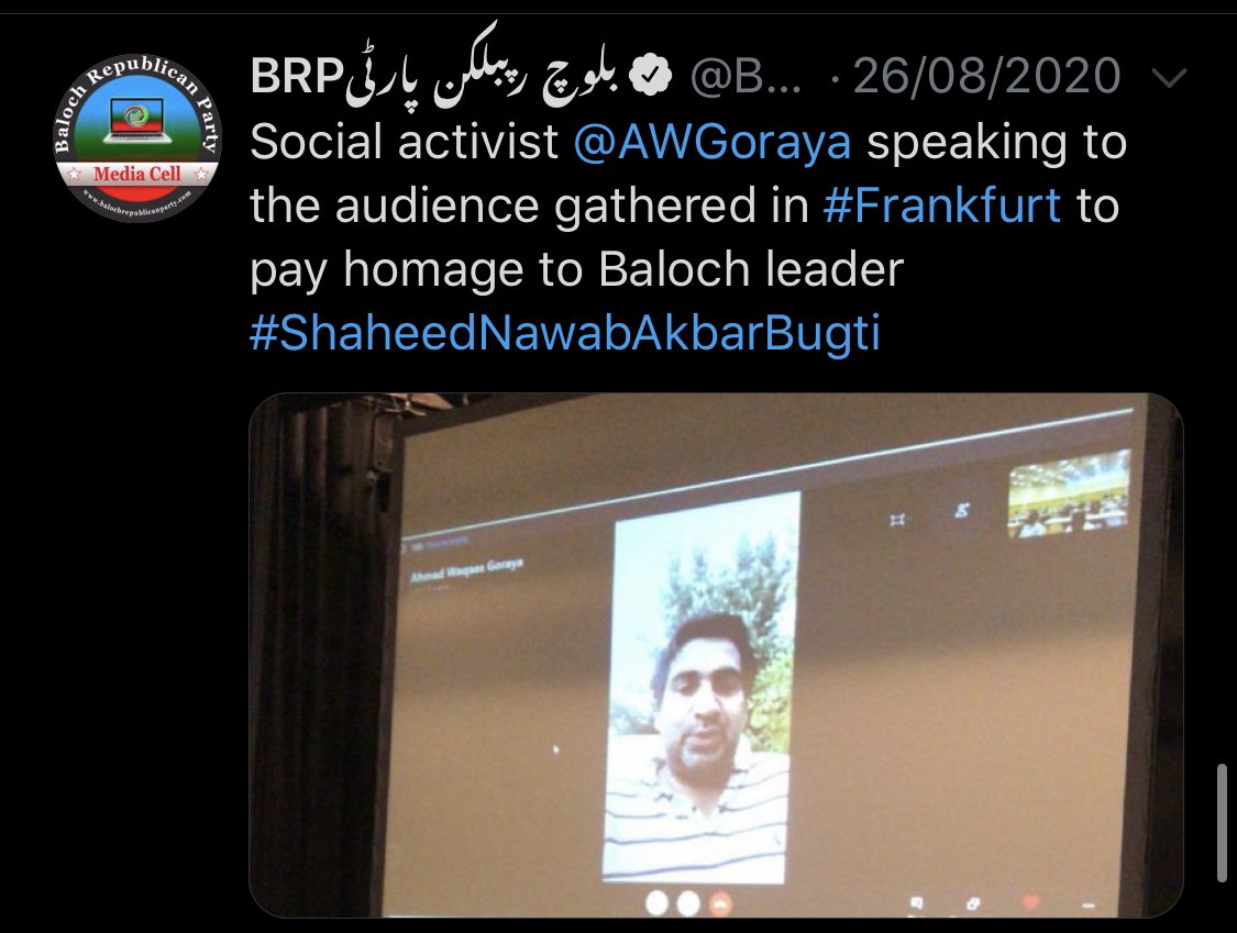 Note not only did PTM leaders Mohsin Dawar & Gulalai Ismael participate in this event but PTM’s SM teams also actively campaigned for the eventInterests of all fringe groups seem to be coming together in a reflection of Indian policy towards Pakistan #IndiaWagingHybridWar/99