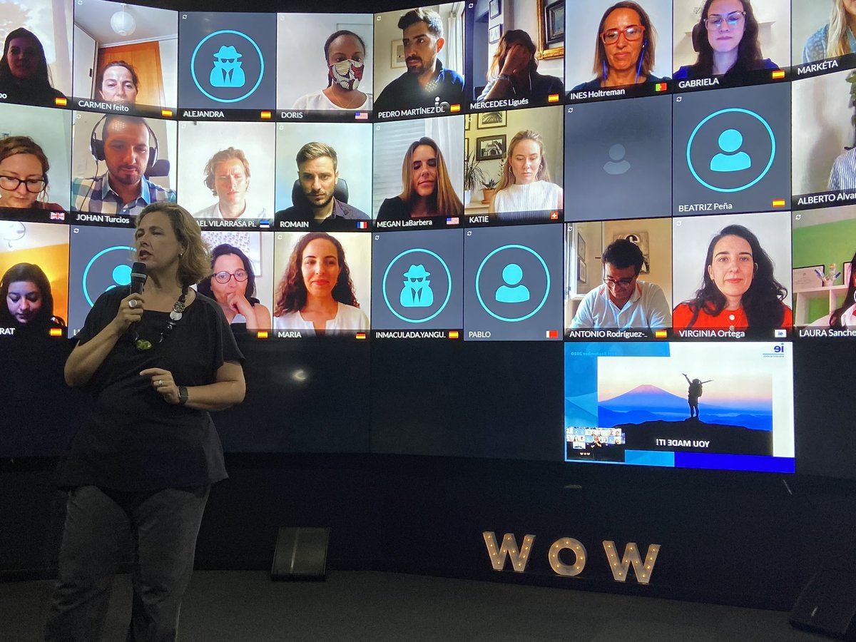 Martin_J_Boehm's tweet photo. Today we are kick off the #MIM program @IEbusiness with a virtual opening ceremony live from our #WoWRoom https://t.co/DMsUe2YM3F