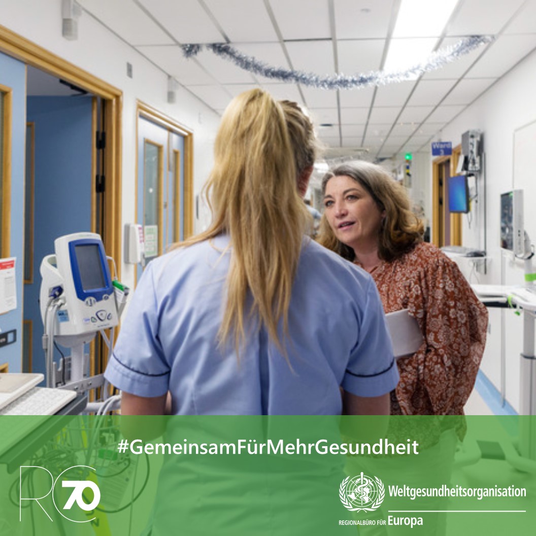 Länder der Europäischen Region der WHO haben das neue Europäische Arbeitsprogramm 2020–2025 bei #RC70Europe verabschiedet.
#GemeinsamFürMehrGesundheit wird den Ländern helfen, ein gesünderes Europa aufzubauen und niemanden zurückzulassen.
Mehr hier: bit.ly/33rWyFf