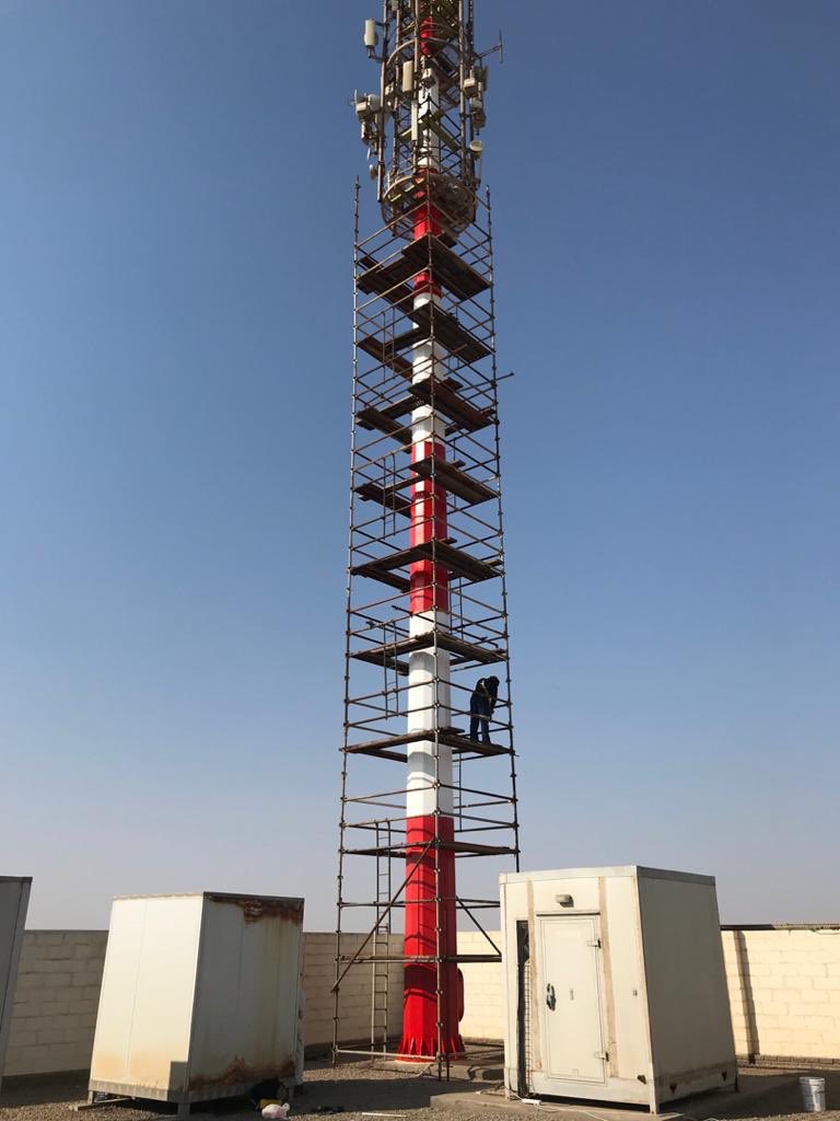 powercomna's tweet photo. Tamariskia tower approaching completion and already looking exquisite.
Repainting of our Luderitz and Oranjemund towers underway
🙌🏾🙌🏾🙌🏾
#towerinfrastructure #towermaintenance #towerlife #criticalinfrastructure https://t.co/73zGxB5vsV