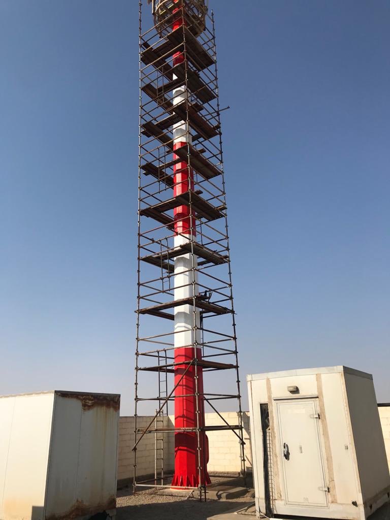 powercomna's tweet photo. Tamariskia tower approaching completion and already looking exquisite.
Repainting of our Luderitz and Oranjemund towers underway
🙌🏾🙌🏾🙌🏾
#towerinfrastructure #towermaintenance #towerlife #criticalinfrastructure https://t.co/73zGxB5vsV