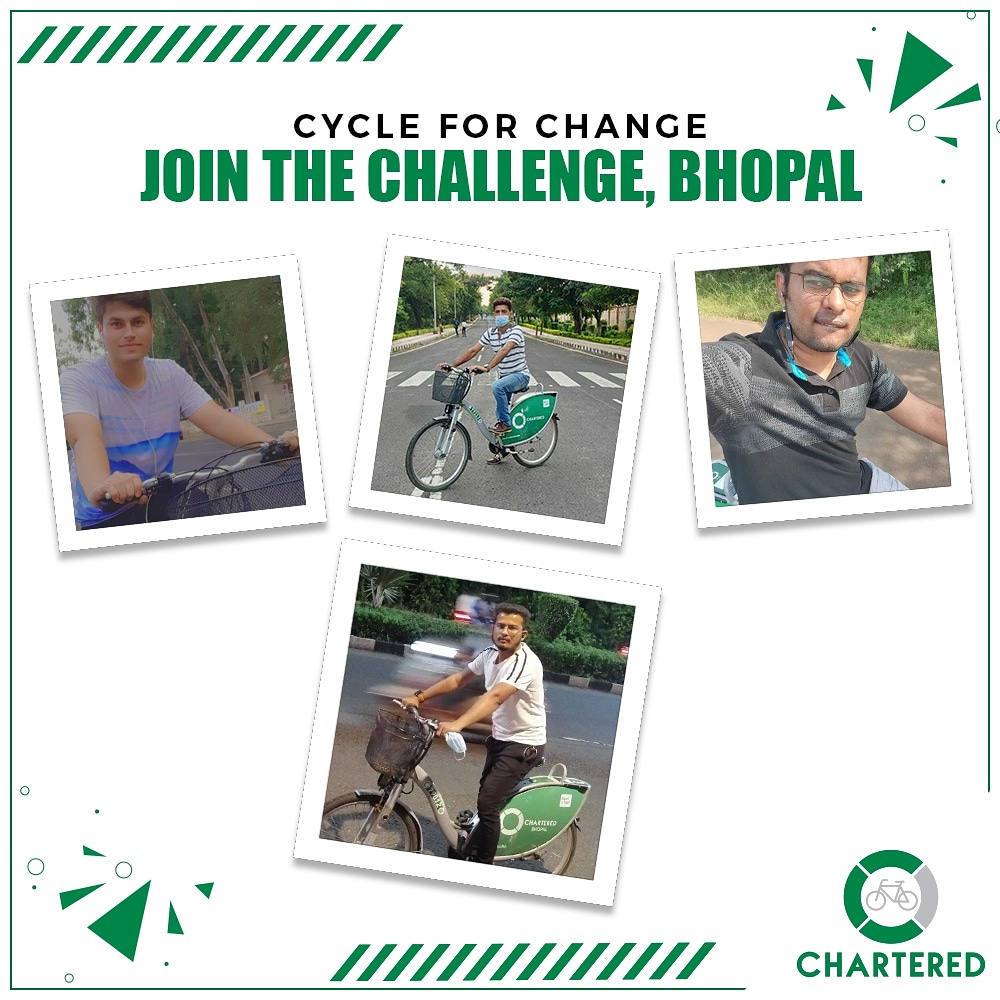 We are riding for a change... Are you?

#CharteredBikeBhopal #CharteredBikes #CycleForChange #Cycling