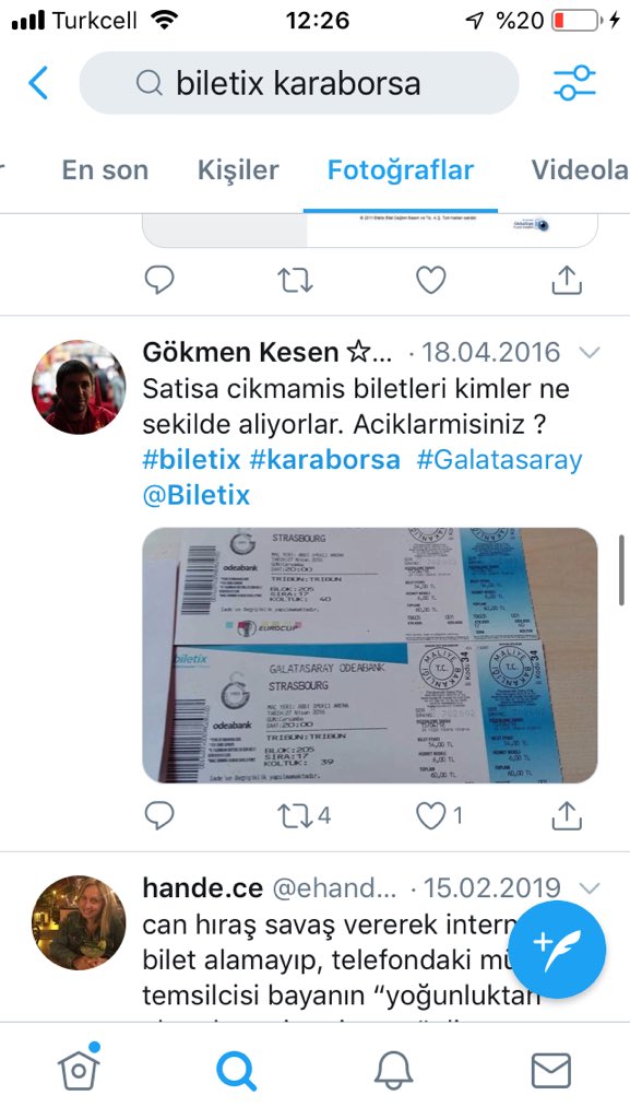 sercanayzit's tweet photo. Biletix i yıllardır biliriz böyle önemli organizasyonlarda biletleri halka değil karaborsaya satar ! Siz nasıl böyle önemli bir organizasyonun biletlerini @Biletix e veriyorsunuz ki? @intercitypark @intercity https://t.co/eZLmk9Eqkt