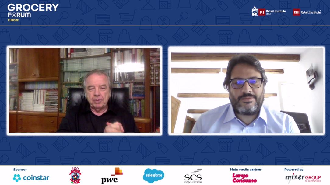 RetaiI_Italy's tweet photo. "Il percorso di innovazione può avvenire con piccoli investimenti incrementali, ma non può partire da un salvadanaio vuoto già in partenza" - Gian Maria Gentile, Manager, @SCS_Consulting.
#GroceryForumEurope #GFE20 https://t.co/WSXhwLw7Qd