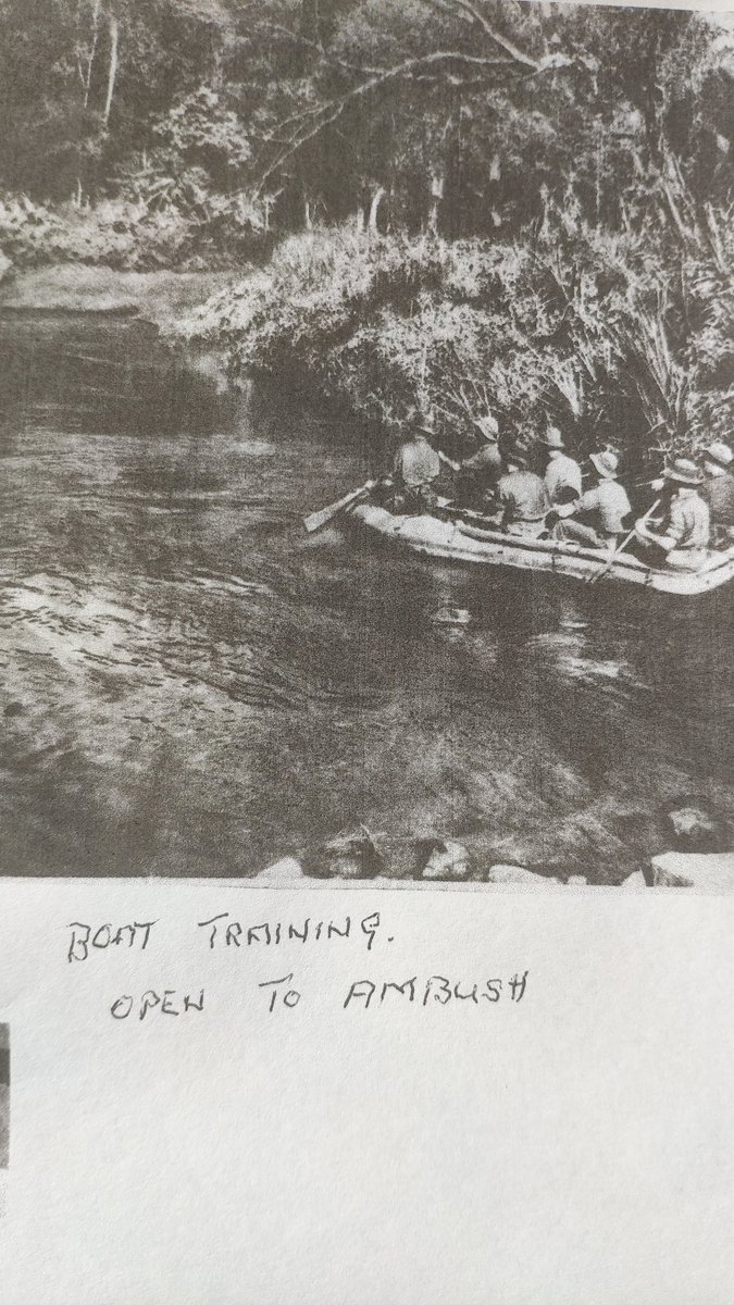 After this they ran Ops Running from Naval Ships running up Rivers in Colapsable Boats they Had no Helicopters so all Casualties had to be evacuated to Langlang on makeshift Rafts and Radioed for Evac