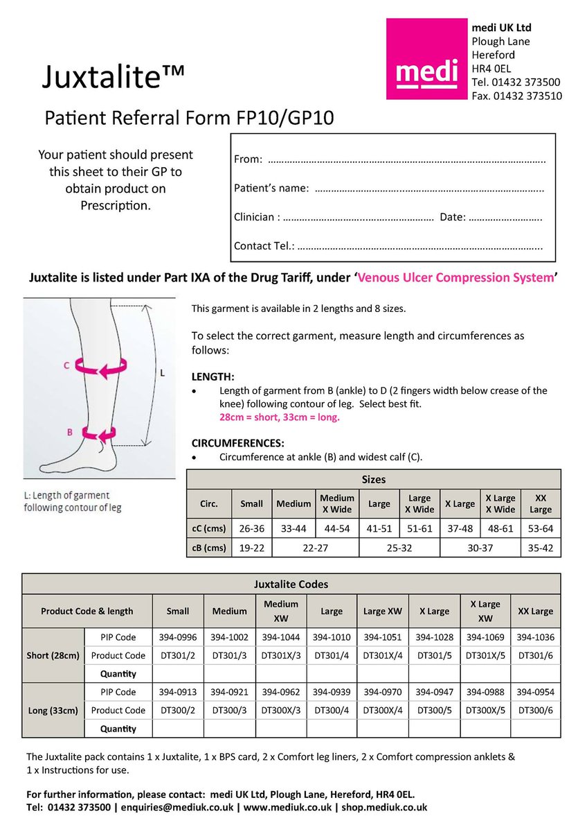 mediUKLtd's tweet photo. juxtalite wrap is on prescription & ideal for #supportedselfcare. Check out our web page for downloadable posters, such as donning instructions, foot options, referral forms, plus much more - https://t.co/LGApeWJOos #selfcare #legulcers #compressionwraps #compression #trustmedi https://t.co/EXbuwAg6vO