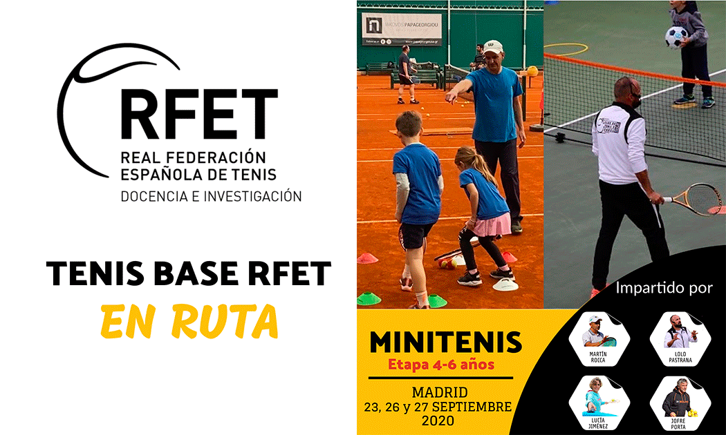 RFETenis's tweet photo. 🎾 #Tenis Nuevo Curso Nacional de Especialización en Minitenis "Tenis Base en Ruta RFET"
📅 23, 26 y 27 de septiembre
📍 Madrid
📝 Más info: https://t.co/sqbfoCfGke https://t.co/5cG3PiPxMq