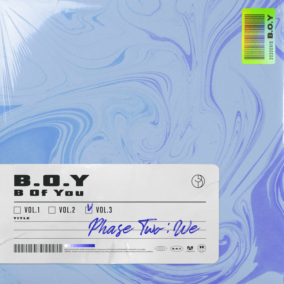 official_bofyou's tweet photo. 📢비오브유 (B.O.Y) [Phase Two : WE] 발매

비오브유가 [Phase Two : WE] 앨범으로 돌아왔습니다. 
타이틀곡 '보고싶다' 많이 들어주세요~!!

#비오브유 #B_O_Y #BOfYou #김국헌 #KOOKHEON #송유빈 #YUVIN #보고싶다 https://t.co/Oe3SPyrFlt