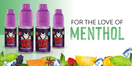 VampireVape's tweet photo. Do you love a menthol vape? ๐
These tasty e-liquids are full of flavour and deliver a refreshing menthol hit. Perfect for those wanting a long-lasting all day vape ๐จ
Take home menthol ๐ - https://t.co/YVG7mMnMDc
#vape #TeamVV #vapejuice #mentholvape #vapedaily https://t.co/xuDLQKMNrw