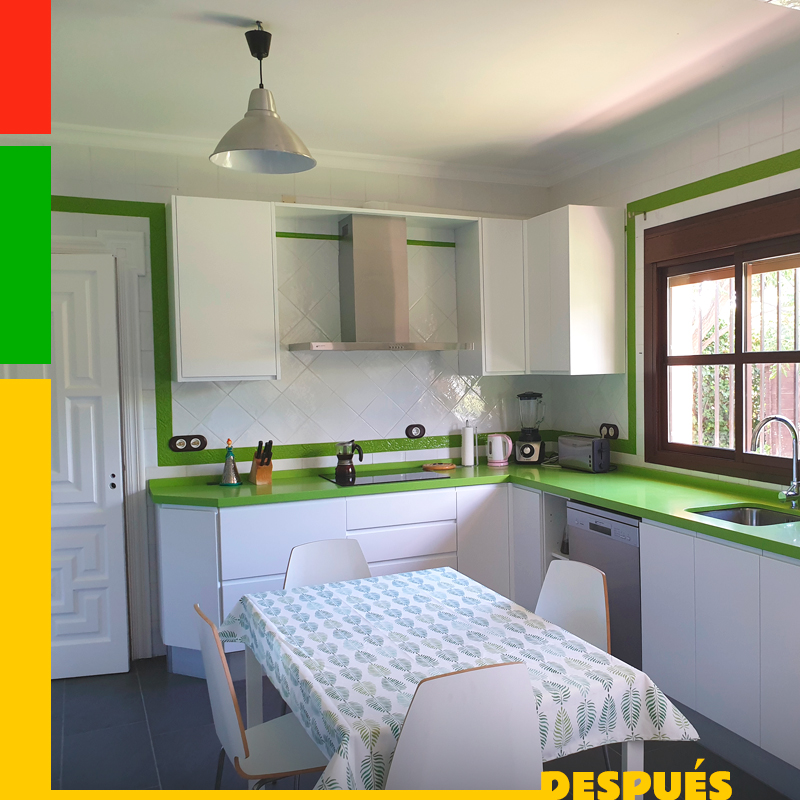 #REFORMA INTEGRAL EN #SEVILLA
✅ Re-estructuración habitaciones.
✅ Demolición y albañilería.
✅ Pladur y suelo.
✅ Pintado de todo el interior.
✅ Pintado de azulejos en cocina.
✅ Lacado de puertas, armarios y muebles.

Más info: trillogrupo.com
#ejemplotrabajo #Team10