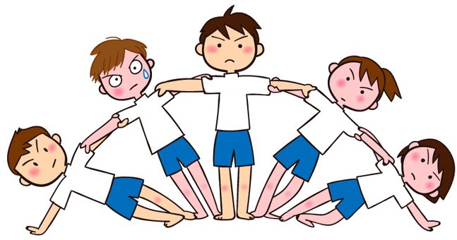 組体操のtwitterイラスト検索結果