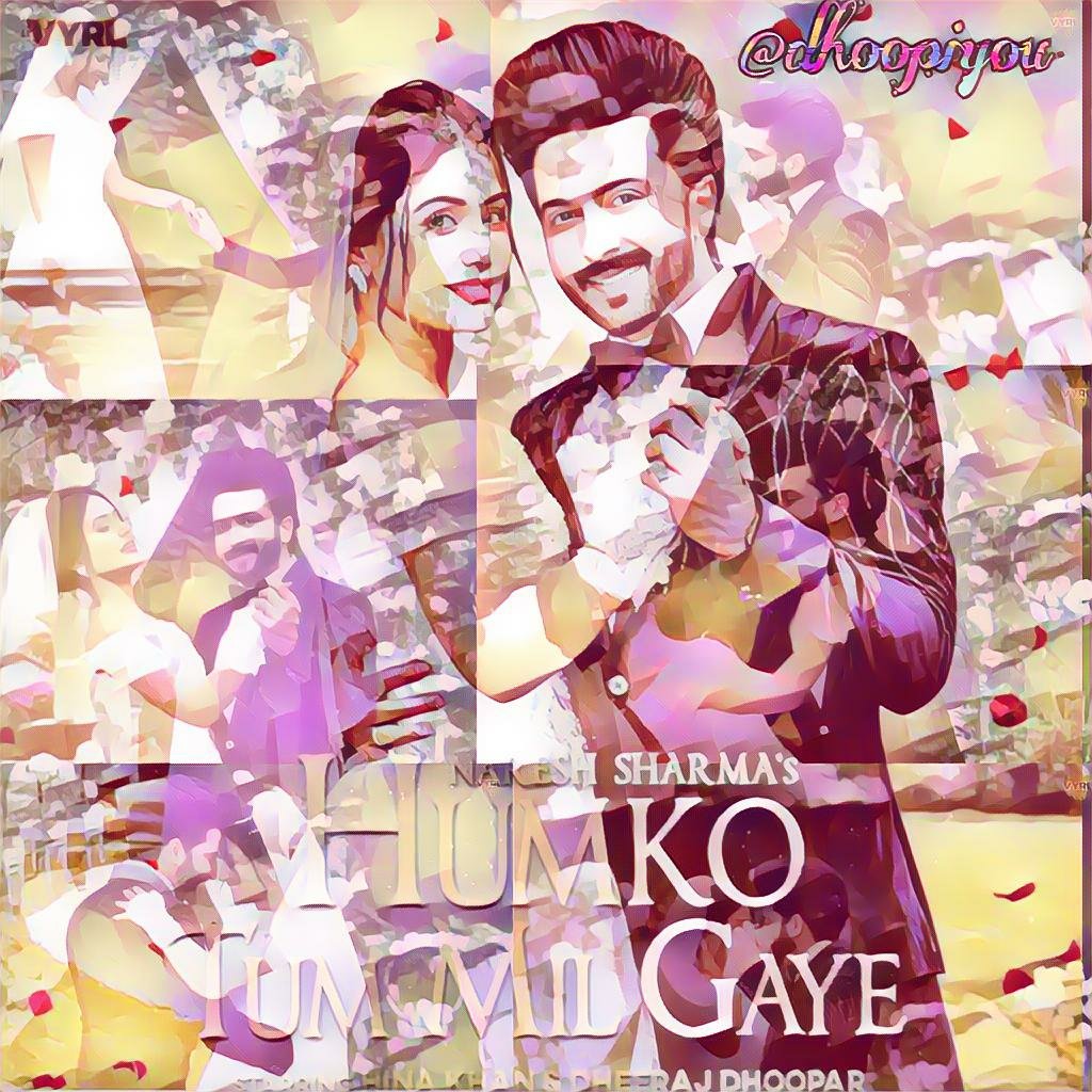 Humko Tum Mil Gaye Out NowSaatee aasman par chal naChal sitaron ke jaal par chal naMere naino ke taal par chal naDuniya ko chhod dil ki chaal par chal na @DheerajDhoopar  @eyehinakhan