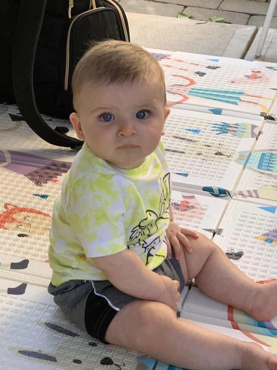 My little guy is getting so big !!