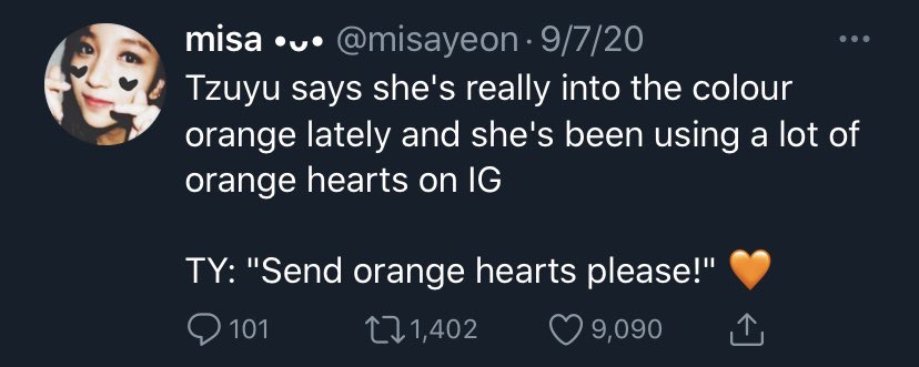 Orange Hearts