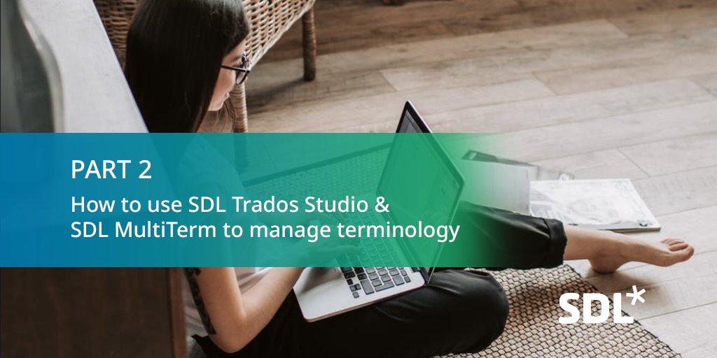 rwstrados's tweet image. #SDLMultiTerm is our stand-alone #TerminologyManagement tool that is automatically available to all #SDLTradosStudio users… But are you using it?

This  webcast explains all you need to know about using MultiTerm &amp;amp; becoming a terminology master:👉 ow.ly/fQAG50BqZ9s