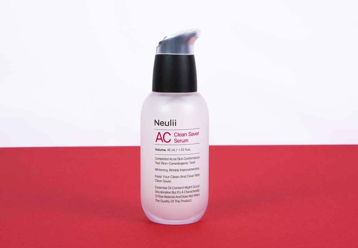 11. NEULII AC Clean Saver Serum 45mlNP: RM69.90PROMO: RM42.90- smoothens wrinkles and fine lines. Contain Niacinamide to brightens up dull skin.- control sebum- soothing
