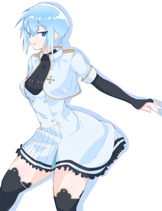 ニーナのプロムが突然降ってきた上に非常に真っ当に可愛くてびっくらこいた #アリスギア #アリスギアお絵かき 