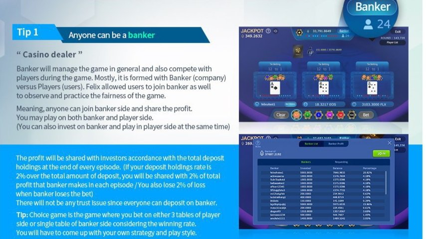Febriyan_FLX's tweet photo. 🎗1st Episode
•Tip 1
Anyone can be a banker
•Url Game : https://t.co/rTxjf5e4Le
•Telegram : https://t.co/o6tSNTg2Pd
#EOSDapp
#Felix
#ChoiceEvent
#EOS https://t.co/5YJY3tCg6w