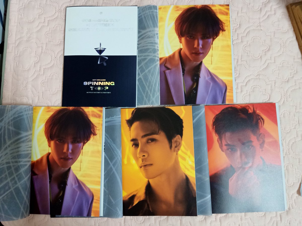 GOT7 SPINNING TOP UNSEALED ALBUMS [PB+CD] | PH GO : ON HANDSP280.00ea, all in + LSF*Security ver. = 2YG*Insecurity ver. = 2YG, 1BB, 1JS Ready to ship next Sunday/Monday!First to fill-up the form basis!with store freebies!DOP: 7 days after order