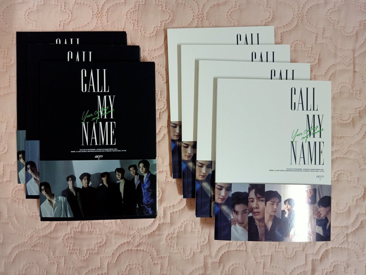 GOT7 CALL MY NAME UNSEALED ALBUMS [PB+CD] | PH GO : ON HANDSP280.00ea, all in + LSFin 3B and 4D versionReady to ship next Sunday/Monday!First to fill-up the form basis!with store freebies!DOP: 7 days after order