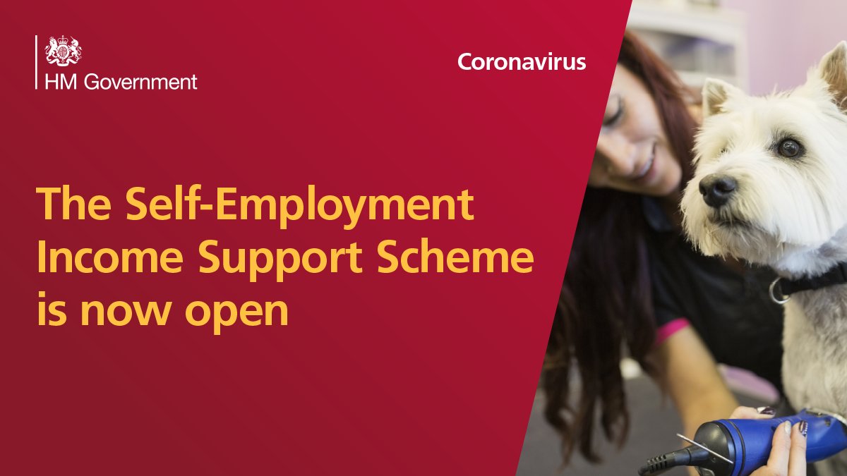 If you’re eligible for the Self-Employment Income Support Scheme, you could receive a taxable grant up to £6,570. Make a claim here 👉

gov.uk/guidance/claim…