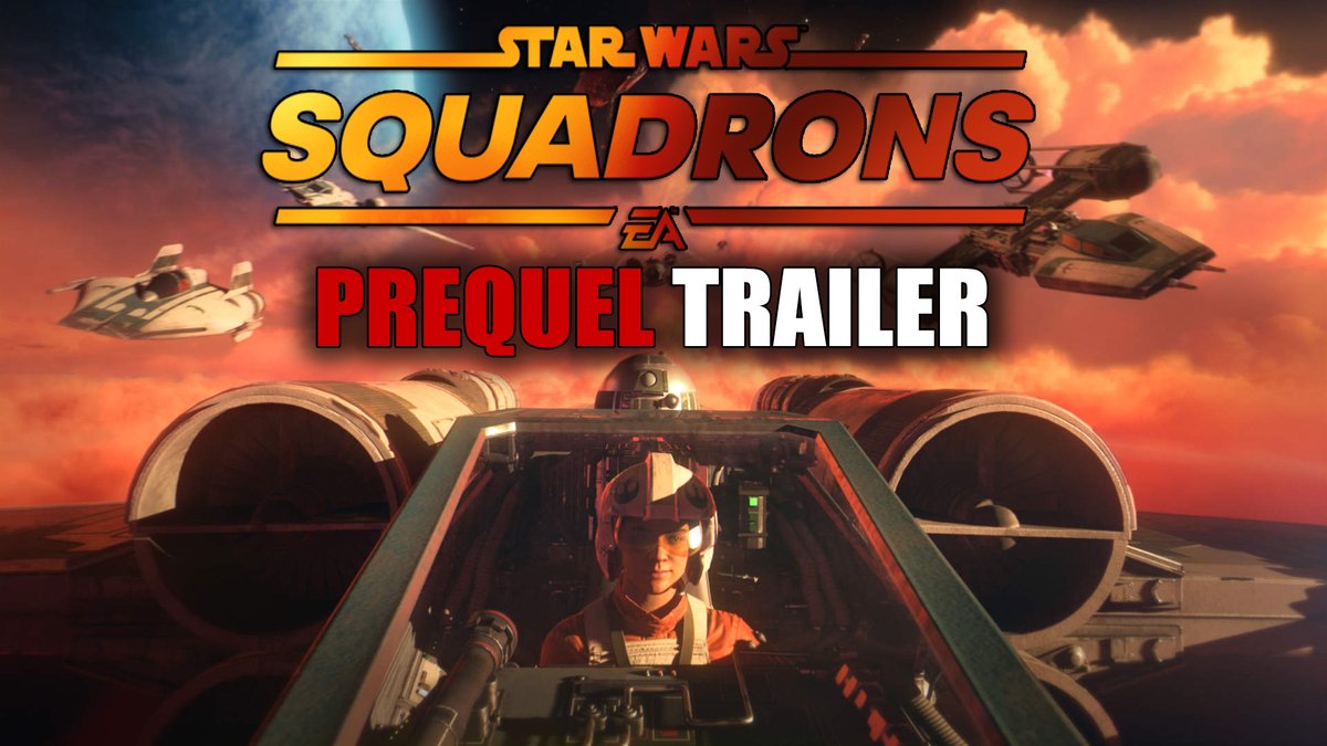 G_showcase's tweet photo. Star Wars Squadrons - Cinematic Campaign Prequel Trailer 
https://t.co/rOeem3SYQg <-- Click Here! 😍😱
_______________________________________________________
#StarWarsSquadrons #prequeltrailer #gaming #gamergirl #YouTuber #GamingNews  #gamingchannel #EAgames https://t.co/svJtdhSYPG