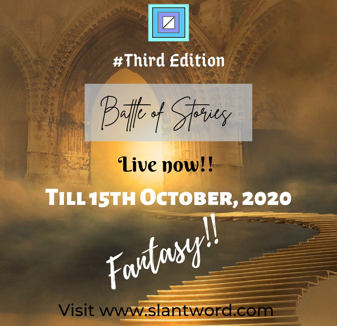 slantword's tweet photo. Let's get your pen rolling!! Write an amazing short story for this contest. Visit https://t.co/7WOVSwSLOt
#Slantword #Slantstory #battleofstories #shortstorywriting #shortstorywritingcompetition #writing #writers https://t.co/5AXlkB0HbP