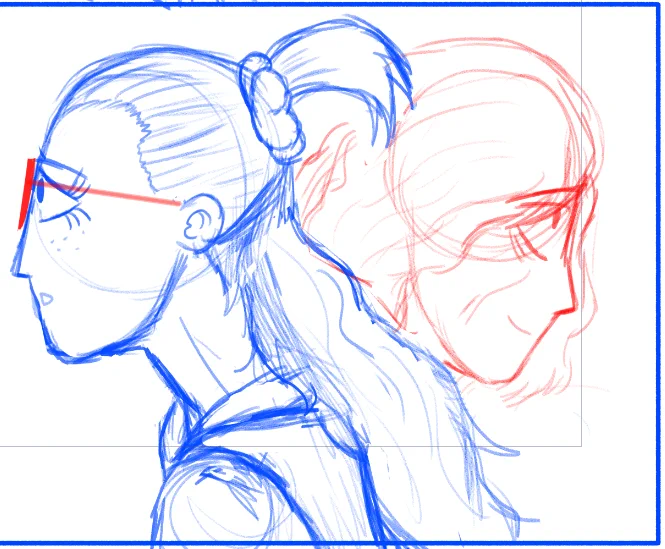 WIP sketch of Page 7!

Read Boss Rush at: https://t.co/R9Z5Q8AhjF

#webcomic #comic #webcomics #comics #digitalart #sketch #art #wip 