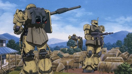 ガンダム モビルスーツ バイブル Gmb 通信 08小隊 では他のザクiも登場します オデッサの激戦に敗れて敗走するトップ 隊のリーダー格となるトップ機のザクiです 長距離を移動してきたせいか ちょっとくたびれた感じがいい味を出しています