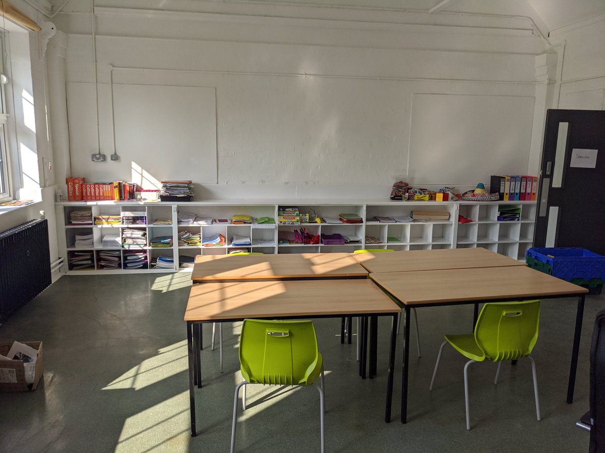 So sad to be packing up the #TBAP 16-19 at the Lena Gardens site today after only moving in last week 😓😓 #newschoolyear #teamwork