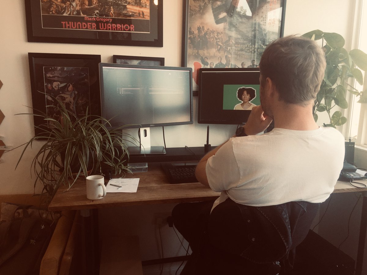school_poet's tweet photo. The team at School Poet are putting the final touches to #anewkindofnormal, an Arts Council supported poem-film-animation about inclusivity, community, planet Earth, creativity &amp; resilience in the time of Covid19. Ready for primary schools 2moro! @ace__London #schoolsreopening https://t.co/uNvQdhlOMO