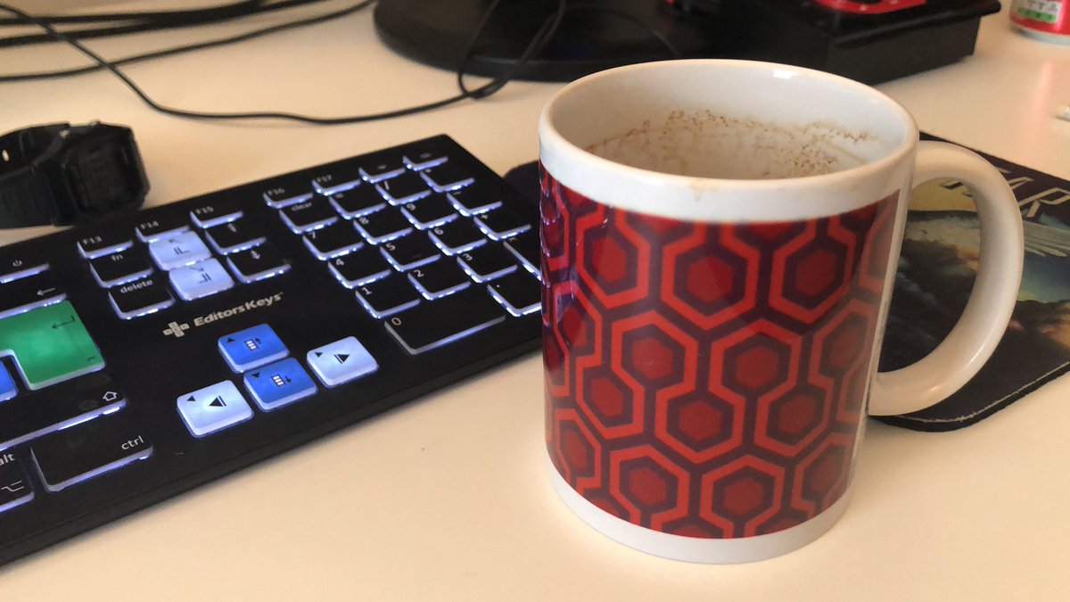 nigeljaybee's tweet photo. Working. Elevenses coffee downed.
#overlook #editorskeys https://t.co/JZWPxQwkQt