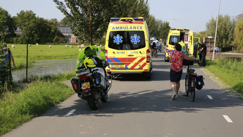 Melding politie Gouwe Hoogwoud inzake verkeersongeval