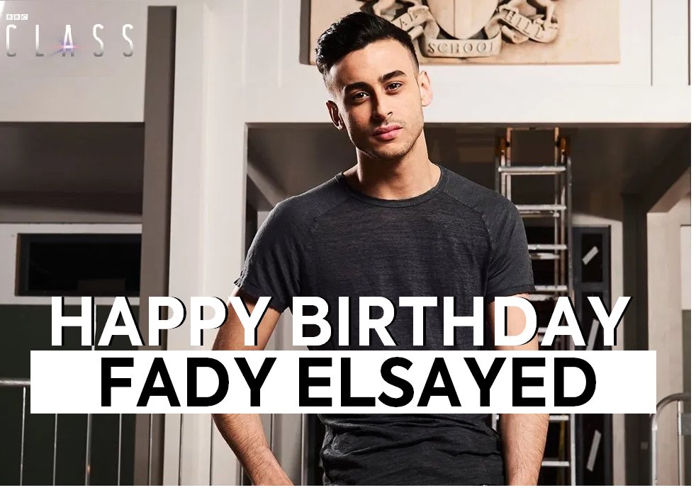 Iltu123's tweet photo. Happy Birthday, #FadyElsayed 🎂
#Class #HomeforWhovians https://t.co/CSjP9JloLW