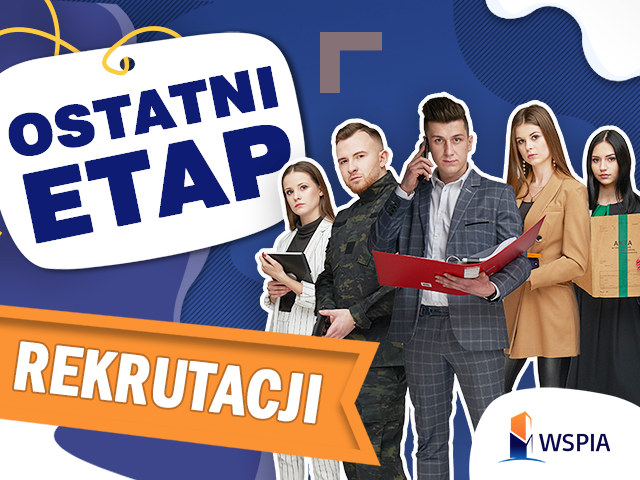 WSPiA's tweet photo. III Etap rekrutacji!
#WSPiA #WSPiARzeszów #studia #rekrutacja2020  #rekrutacja #matura https://t.co/YkhHIpYeTH