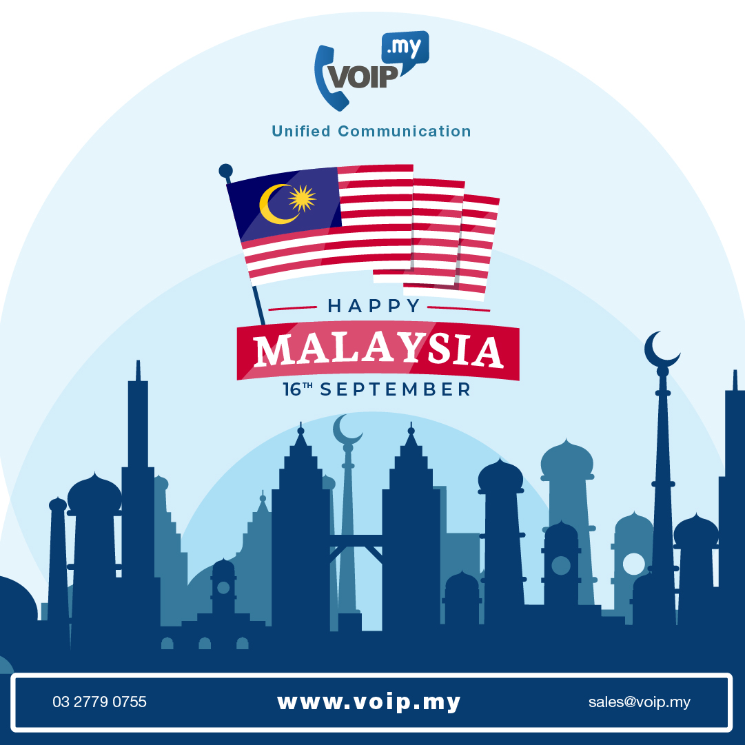 voipdotmy's tweet photo. In conjunction with #MalaysiaDay 🇲🇾  We will be closed on Wednesday the 16/9/2020 and reopen back on Thursday the 17/9/2020. For any queries, visit https://t.co/0UmVSGPj0W

Happy Holiday &amp; Be Safe!

#voipdotmy #iptelephony #unifiedcommunication  https://t.co/RhWdq7Z9qf https://t.co/KjI4qV5Xuz