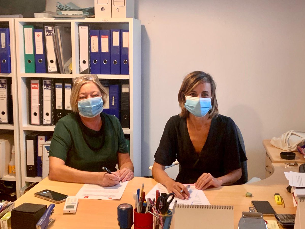 CoordinadoraBPD's tweet image. Avui hem renovat l'acord de col·laboració amb @DSR_Balears. Molt contents de poder facilitar assistència bucodental a persones amb manca de recursos dels nostres serveis o associacions. 
#Salut, #AssistènciaBucoDental, #Solidaritat, #Collaboració