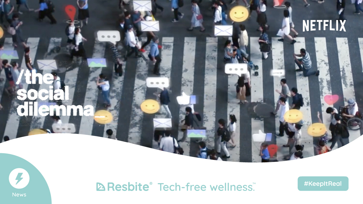 Want to know what motivated us to make the Resbite app?
New Netflix documentary ‘The Social Dilemma’ explores some of the serious societal problems caused by big tech and current (anti)social technology.

netflix.com/watch/81254224

#KeepItReal #RealSocialTech #Tech4Good