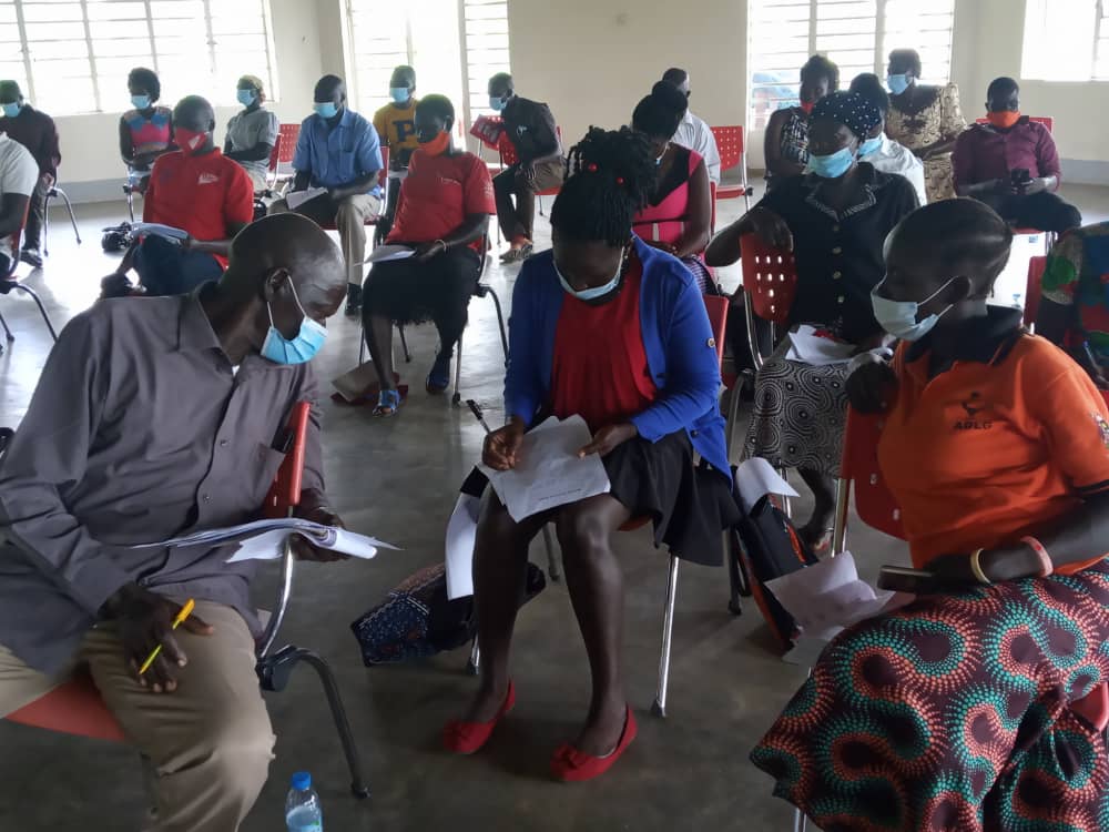 UNFPAUganda's tweet photo. With support from @NLinUganda midwives and #VHTs in #Adjumani undergo 3- days training on voucher management for family planning and maternity services. The training also skills on pregnancy mapping using @GetInMobile post-abortion care &amp; data collection. @MarieStopesUg https://t.co/7Rx0pBbym9