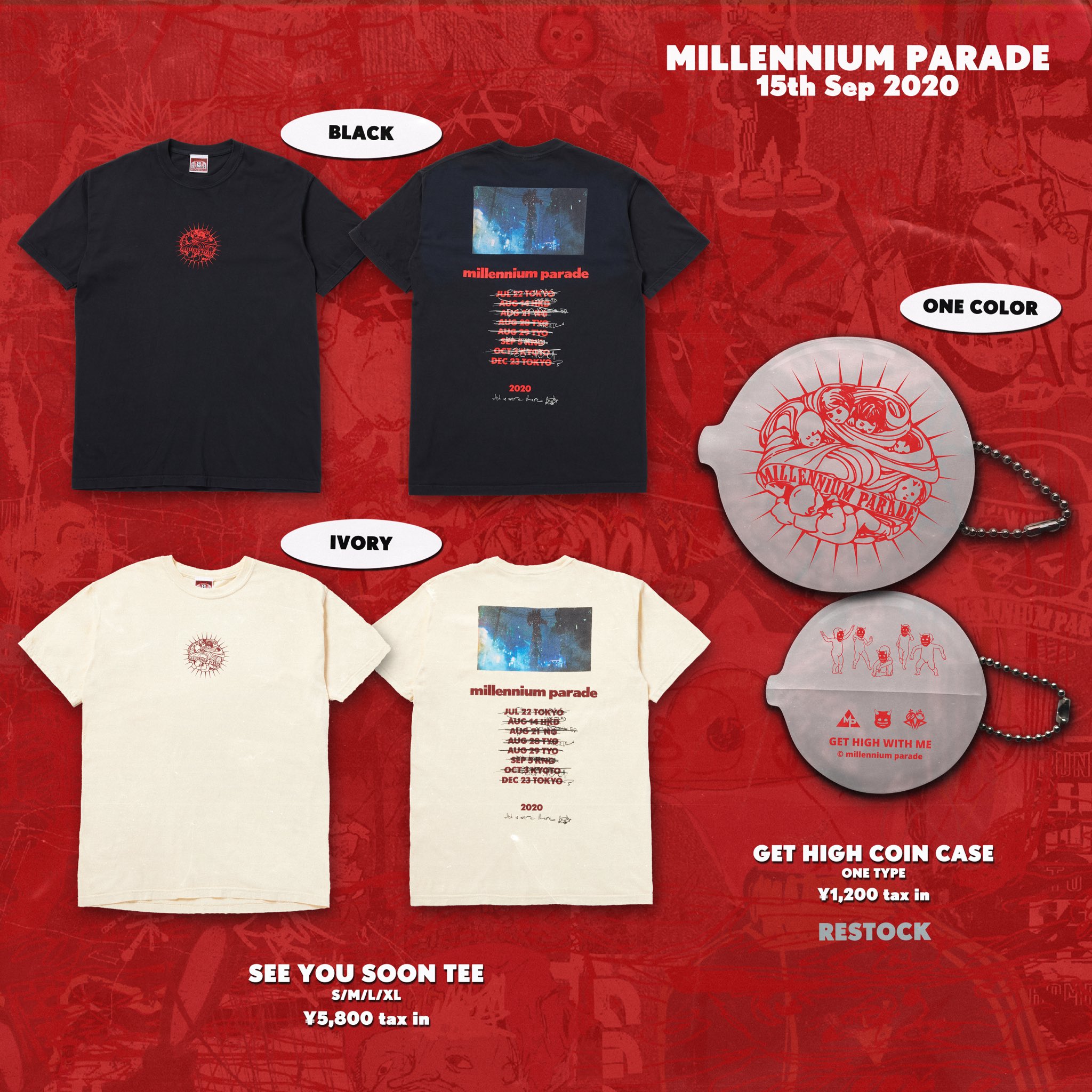 millennium parade SEE YOU SOON TEE | www.carmenundmelanie.at