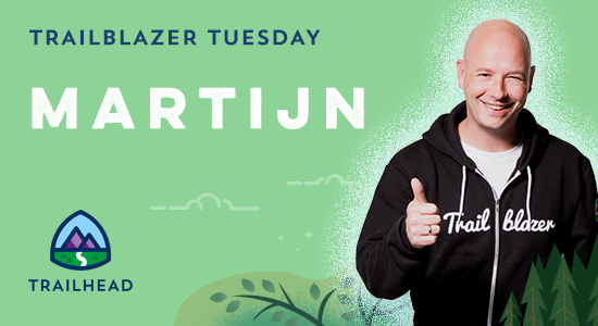 trailhead's tweet photo. 🇳🇱 Say, "Hallo" to Martijn Schwärzer aka @DrSmuggler! Martijn is 16x SF Certified and a leader in the Dutch Trailblazer Community. https://t.co/ZKd6pcVZCM #TrailblazerTuesday https://t.co/QKnwJzWOwr