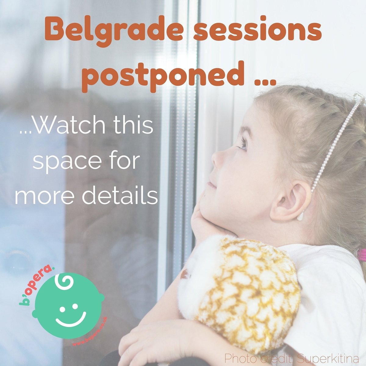 BOpera's tweet photo. With the new restrictions @belgradetheatre have decided to postpone the start of our 1st song sessions.😔The safety of our lovely community is so important so we understand their caution. Details of how you can access sessions in other ways coming soon ...! #keepsafe #keepsinging https://t.co/c2jV4lSnfO