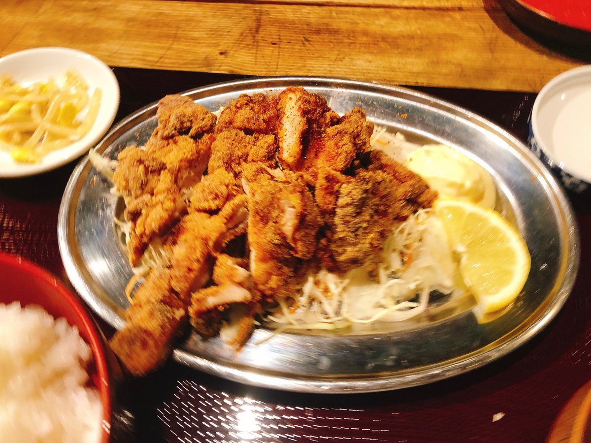 ট ইট র Startup Hub Tokyo Tama スタハtama Lunch Report スタハtamaに最も近いお店のひとつ 下町ホルモン菊松 の新メニュー ケイジャンチキン唐揚げ定食 スパイシーなのに辛くない のキャッチ通りの美味しさでした 早く食べたすぎて写真が