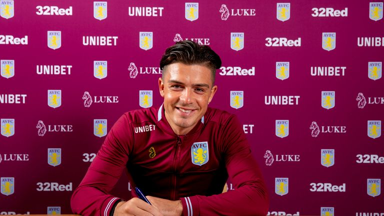 sportbible's tweet photo. BREAKING: @JackGrealish has signed a new five-year contract with Aston Villa! https://t.co/4WuSSmHobH