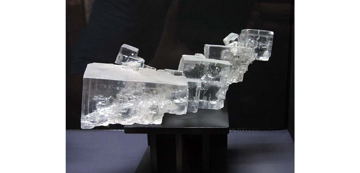 halite is beautiful! halite from Racalmulto salt mines, Sicily  #halite  #MinCup2020  https://www.mindat.org/loc-4588.html 