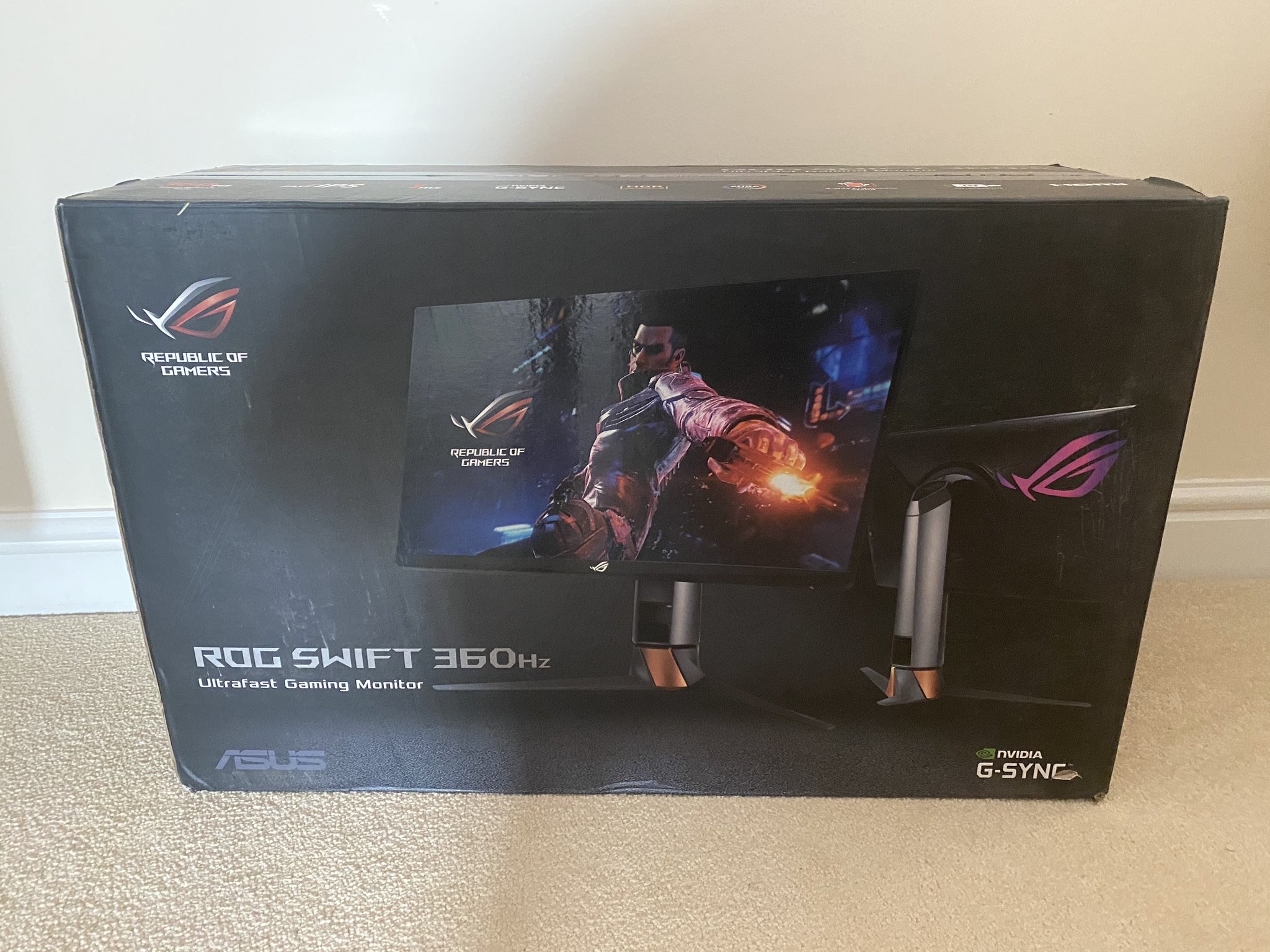 ROG SWIFT 360Hz PG259QN  Gaming monitors｜ROG - Republic of Gamers｜ROG  Brasil