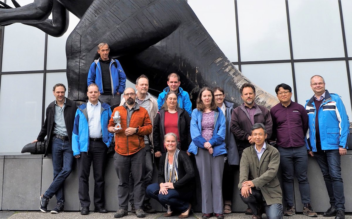 Antarcticlegacy's tweet photo. Next speaker at #APECSSA2020 Anne Treasure is SA representative together with Ria @antarcticlegcay @SCAR_Tweets #SCADM. Looking forward to her prezi on data management (below SCADM annual meeting 2019-Belgium) @apecssa #SANAP @NRF_News #Data_management https://t.co/Aa0MNZQpKw